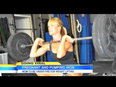 My Wife Defends Weight Lifting During Pregnancy and Living Young on Good Morning America