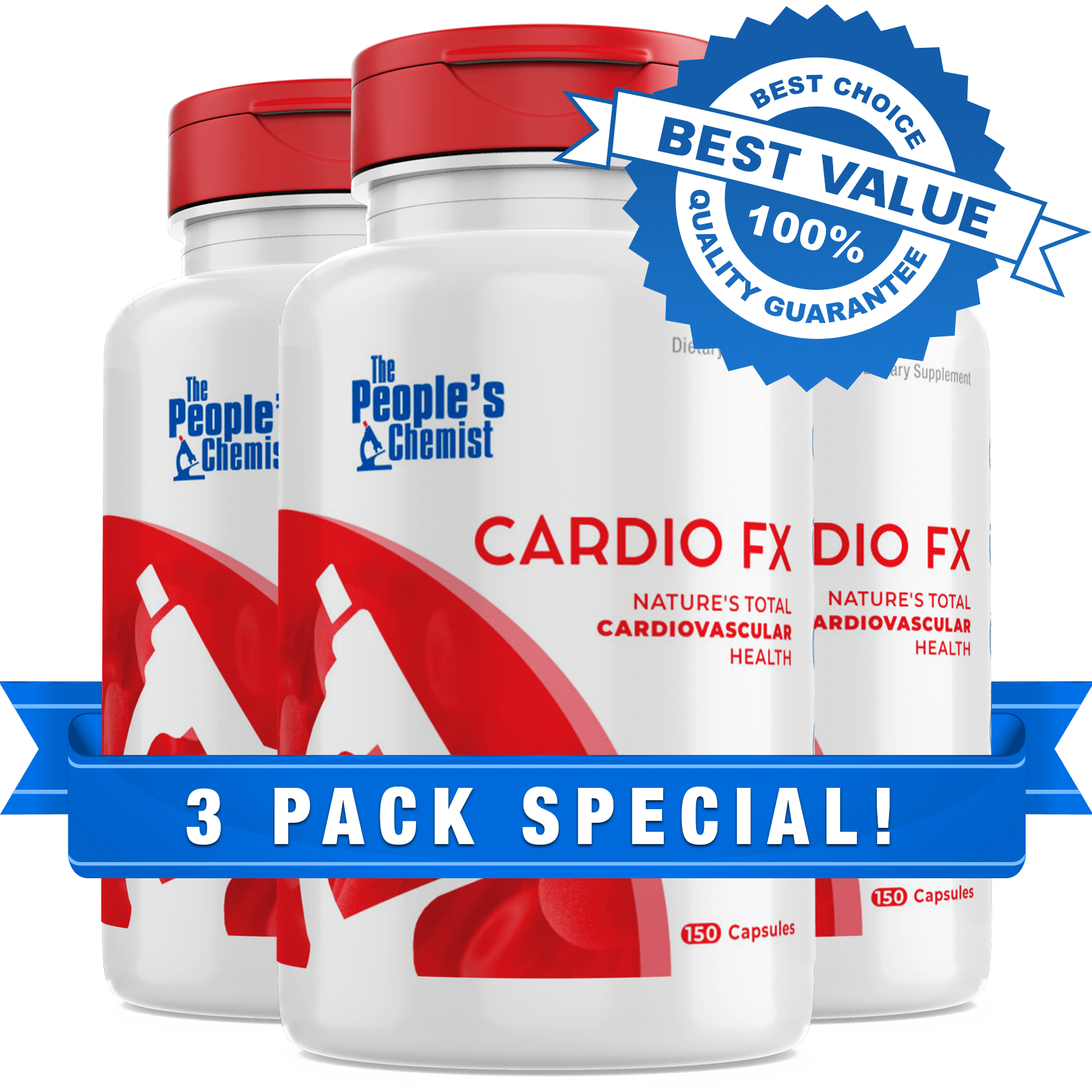 Cardioflex Cardio FX 3-Pack Special Plus Free Report | The People's Chemist